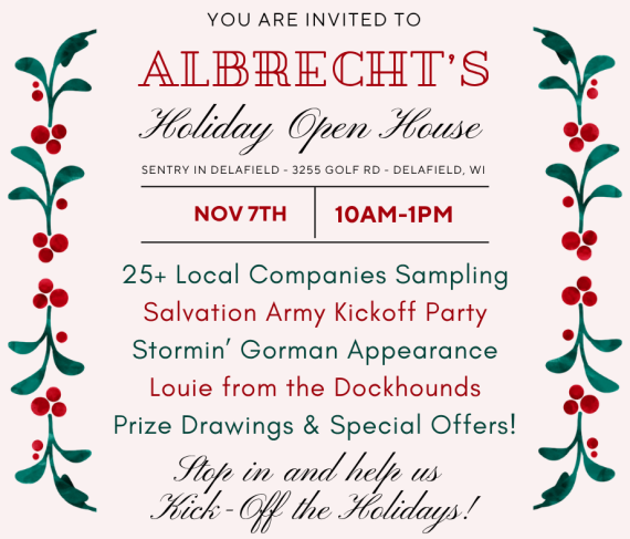open house poster (Facebook Post)